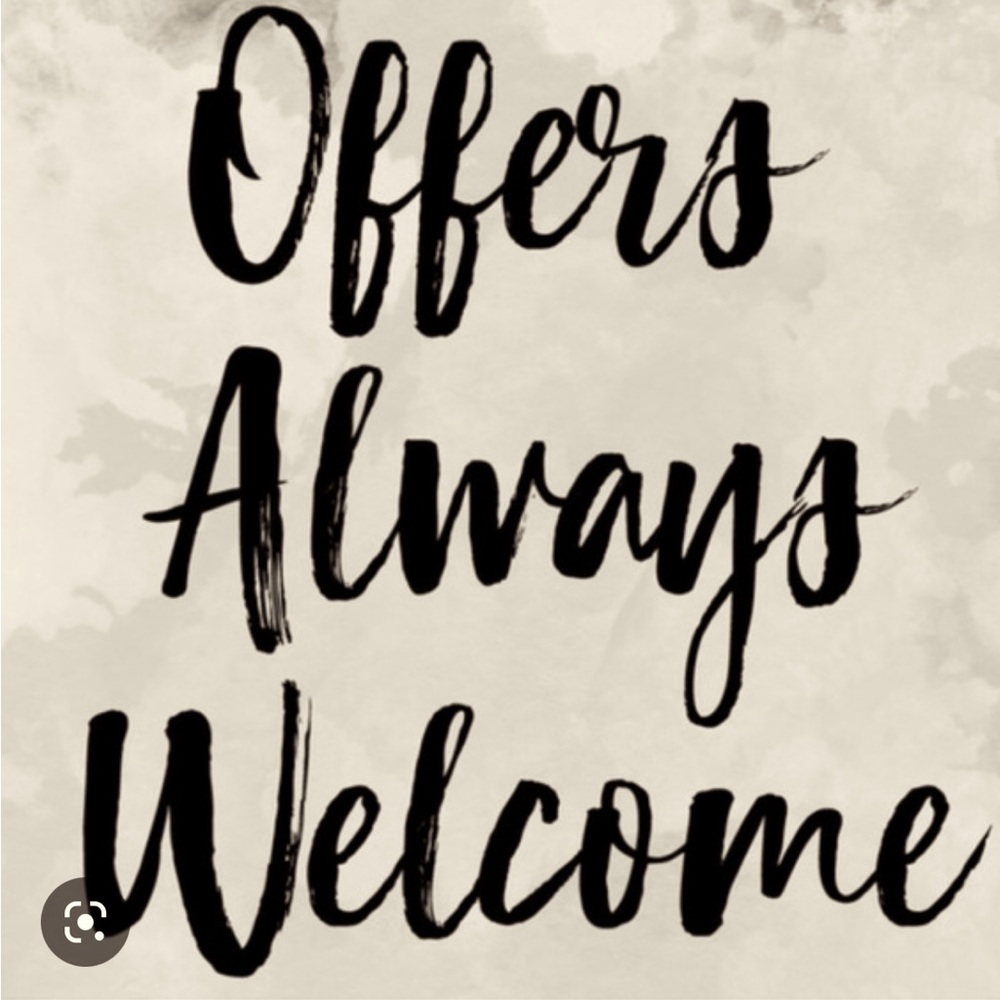 Offers always welcome Low Ballers included 🤣 let’s agree !